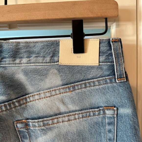 NWT Edwin Pool Wash Wide Leg Denim Jeans Anthropologie - Picture 9 of 9